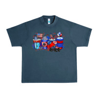 Midnight Navy american drink Urban Heavy Tee - RacoonDesign