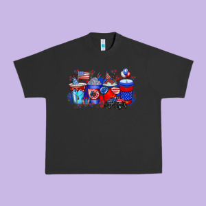 American Drink Urban Heavy Tee Designed By Racoondesign