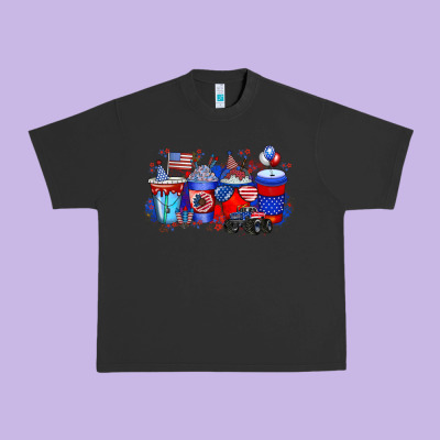 American Drink Urban Heavy Tee Designed By Racoondesign