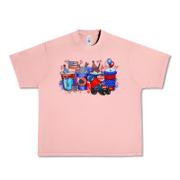 Salmon american drink Urban Heavy Tee - RacoonDesign