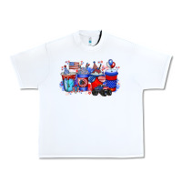 White american drink Urban Heavy Tee - RacoonDesign