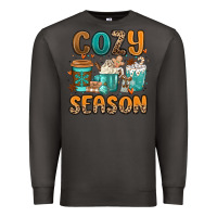 Smoke cozy season winter coffee cups Premium Sweatshirt - MaliasSmallBusiness