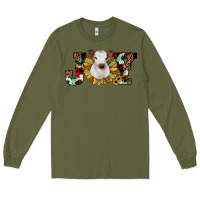 Army Green christmas joy Long Sleeve Tee - JahusDesignShop
