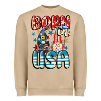 Born In Usa Gnomes 4th Of July Heavyweight Sweatshirt | Teevron