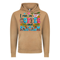 Vintage Camel i run on coffee and sarcasm Vintage Hoodie - Zillion Design Studio