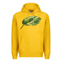 Lemon Golden Pothos Leaf Premium Hoodie - LillyAllenDesigns