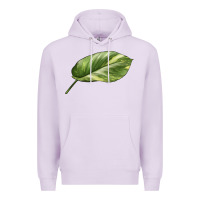 Lilac Golden Pothos Leaf Premium Hoodie - LillyAllenDesigns