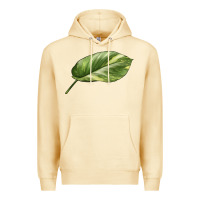 Pina Colada Golden Pothos Leaf Premium Hoodie - LillyAllenDesigns
