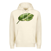 Sandshell Golden Pothos Leaf Premium Hoodie - LillyAllenDesigns