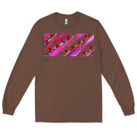 Chestnut leopar and cowhide with heart candies Long Sleeve Tee - AdoDesignShop
