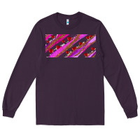 Plum leopar and cowhide with heart candies Long Sleeve Tee - AdoDesignShop
