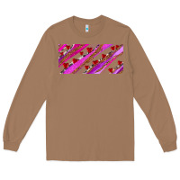 Leopar And Cowhide With Heart Candies Long Sleeve Tee | Teevron