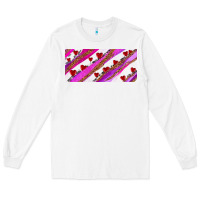 White leopar and cowhide with heart candies Long Sleeve Tee - AdoDesignShop