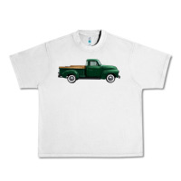 Lunar Rock western green truck right side view 1 Urban Heavy Tee - FaDigitalArtStudio