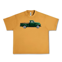 Western Green Truck Right Side View 1 Urban Heavy Tee | Teevron