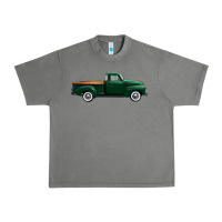 Tornado western green truck right side view 1 Urban Heavy Tee - FaDigitalArtStudio