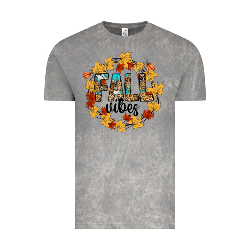 Fall Vibes Vintage Tee by CowhideDigitalArt | Teevron