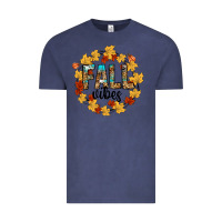 Vintage Denim fall vibes Vintage Tee - CowhideDigitalArt