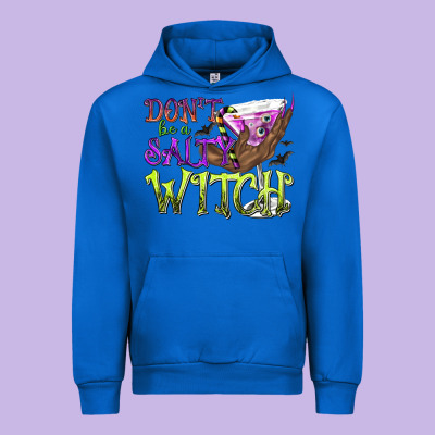Don't Be A Salty Witch Urban Hoodie Designed By Texasbilliewilder