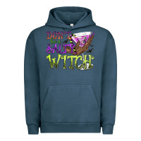 Pigment Midnight Navy Don't Be a Salty Witch Urban Hoodie - texasbilliewilder