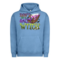 Pigment Pebble Blue Don't Be a Salty Witch Urban Hoodie - texasbilliewilder