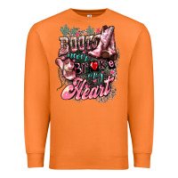 Carrot boots never broke my heart Premium Sweatshirt - NancyCooperArtShop