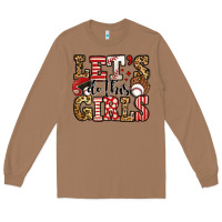 Toasted Coconut let's do this girls baseball Long Sleeve Tee - Jasminsmagicworld