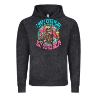Vintage Black i hate everyone but coffee helps Vintage Hoodie - Zillion Design Studio