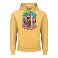 Vintage Mustard i hate everyone but coffee helps Vintage Hoodie - Zillion Design Studio