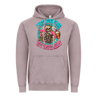 Vintage Zinc i hate everyone but coffee helps Vintage Hoodie - Zillion Design Studio