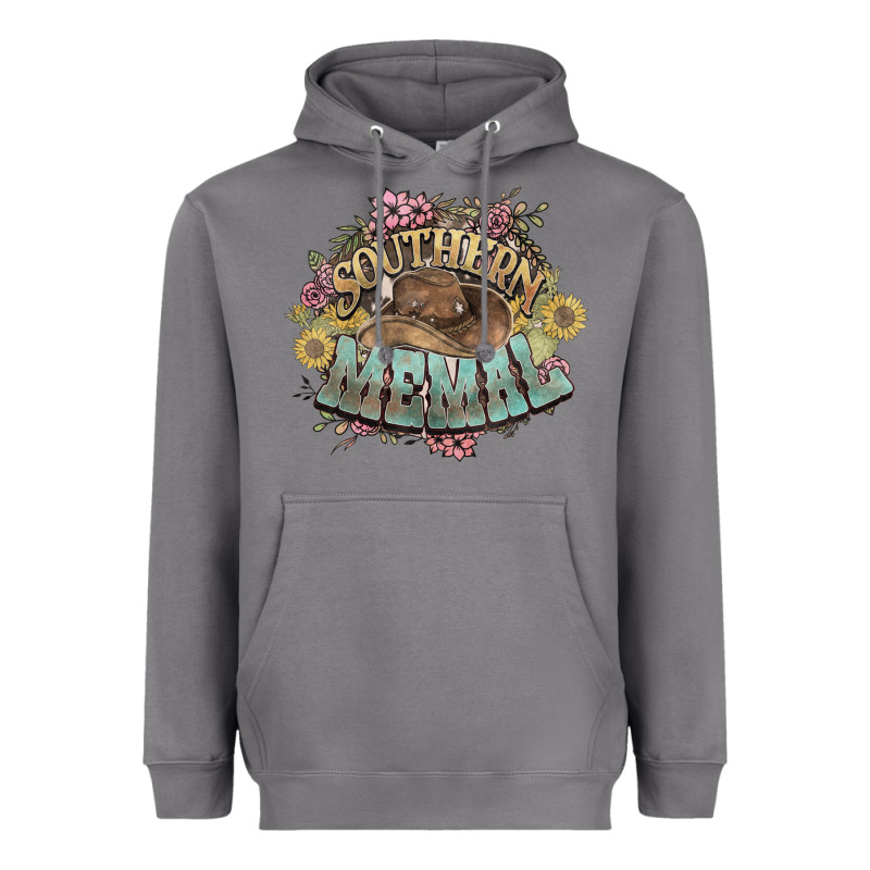 Southern Memal Western Flowers Heavyweight Hoodie by NancyCooperArtShop | Teevron