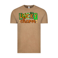 Vintage Coffee Lucky charm st. patricks day Vintage Tee - Neo Western
