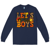 Navy let's do this boys softball Long Sleeve Tee - Jasminsmagicworld