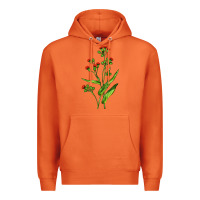 Carrot Tassel Flower Illustrations Premium Hoodie - LillyAllenDesigns