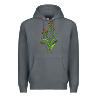 Rock Tassel Flower Illustrations Premium Hoodie - LillyAllenDesigns