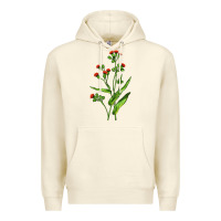 Sandshell Tassel Flower Illustrations Premium Hoodie - LillyAllenDesigns