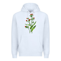 Tassel Flower Illustrations Premium Hoodie | Teevron