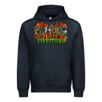 Navy pumpkin spice everything fall Urban Hoodie - NancyCooperArtShop