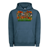 Pigment Midnight Navy pumpkin spice everything fall Urban Hoodie - NancyCooperArtShop