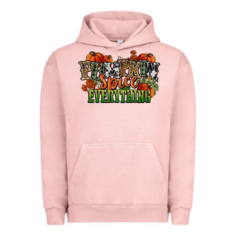 Pumpkin Spice Everything Fall Urban Hoodie by NancyCooperArtShop | Teevron