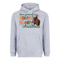 Heather Grey have yourself a rowdy howdy christmas Heavyweight Hoodie - MaliasSmallBusiness