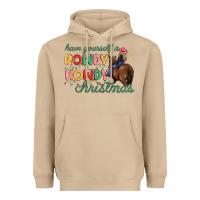 Mushroom have yourself a rowdy howdy christmas Heavyweight Hoodie - MaliasSmallBusiness