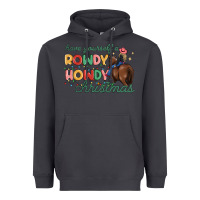 Smoke have yourself a rowdy howdy christmas Heavyweight Hoodie - MaliasSmallBusiness