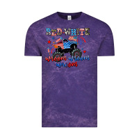 Cloud Purple red white wroom wroom wroom Vintage Tee - AdoDesignShop