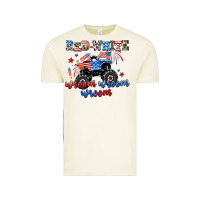 Red White Wroom Wroom Wroom Vintage Tee | Teevron