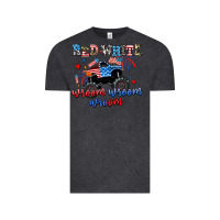 Vintage Black red white wroom wroom wroom Vintage Tee - AdoDesignShop