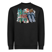 Black life is better in fılp flops Heavyweight Sweatshirt - SublimationCraftShop