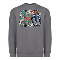 Storm life is better in fılp flops Heavyweight Sweatshirt - SublimationCraftShop