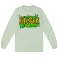 Matcha blessed with  shamrocks Long Sleeve Tee - AdoDesignShop