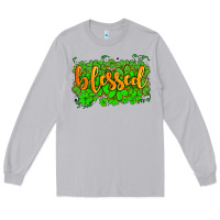 Moon Dust blessed with  shamrocks Long Sleeve Tee - AdoDesignShop